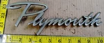 Plymouth Fury Circa '60 Trunk Emblem 1961005 (3965. Fixed Price $55.00.