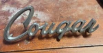 1970 Mercury Cougar Fender Emblem Not Show Quality. Fixed Price $24.00.