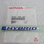 Genuine Oem Honda 75724-TXM-A01 Rh Fender "hybrid" Emblem Badge 2019-22 Insight. Fixed Price $21.25.