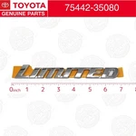 Toyota Genuine 75442-35080 Rear Back Door Emblem Badge For 4RUNNER Highlander. Fixed Price $35.50.
