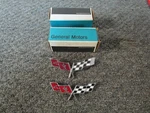 77/79 Corvette Front Nose And Gas Door Emblem Set Gm Nos! 379935 379918. Fixed Price $195.00.