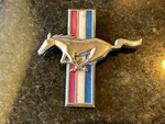 Oem 1964 1965 1966 Ford Mustang Left Fender Badge Emblem C4ZB-16C228-B 30571-H2. Fixed Price $21.95.