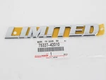 Genuine Toyota 75327-42010 "limited" Nameplate Emblem Passenger Front 06-12 RAV4. Fixed Price $26.41.