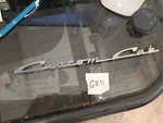 1957 59 Ford Truck Custom Cab Door Side Emblem Oem Baak 8125622 Fomoco Bin GR11. Fixed Price $49.99.
