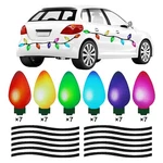 Scooyeees 70PCS Christmas Reflective Car Refrigerator Magnets Decorations Set.... Fixed Price $20.52.