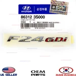 Emblem Rear Trunk Tail Gate F24 Gdi Genuine Hyundai Sonata 2011-2014 863123S000. Fixed Price $19.95.