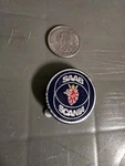 Saab Scania 1.25 Inch Horn Button Steering Wheel Emblem Badge Oem NG900 OG93. Fixed Price $39.99.