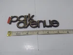 Buick Park Avenue Emblem Black And Gold Rear Quarter Panel 85 - 90 20348846. Fixed Price $30.00.