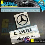 2022+ C300 Sedan 4MATIC Gloss Black Rear Star Badge Emblem For Mercedes W206. Fixed Price $61.99.
