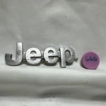 1985-1990 Jeep Wagoneer Emblem Front Logo Silver Chrome Dla 14141. Fixed Price $20.00.