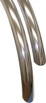Velo Orange Stainless Steel 700C X 45 Fender Set - Classic Polished Silver,. Fixed Price $110.54.