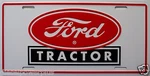 Ford Tractor License Plate Farm Red Logo Field Plow New Truck Auto Tag. Fixed Price $16.63.