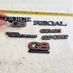 1988-1996 Buick Regal Gs Grille Emblems Gran Sport Lot Dash Fender Trunk. Fixed Price $75.99.