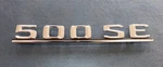 Mercedes-benz Rear Lid Model Badge "500SE" 126-817-05-15 For 1979-1991. Fixed Price $179.95.
