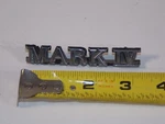 Vtg 72 73 74 75 76 Lincoln Mark Iv Car Vehicle Badge Emblem D2LB-16098-A. Fixed Price $25.00.
