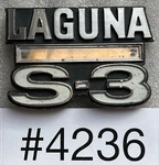 1973 1974 1975 Chevrolet Laguna S-3 Grille Emblem 9735175/A12642 #4236. Fixed Price $29.99.