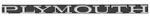 Grille Emblem "plymouth" Amd Fits Barracuda K-2998282. Fixed Price $111.12.