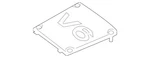Genuine Mercedes-benz Cover 276-141-00-21. Fixed Price $23.85.