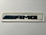 Mercedes-benz Amg Black Rear Trunk Emblem Logo Badge 2208170815 Genuine Oem New. Fixed Price $16.59.