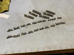Amc Rambler Ambassador 990 Emblem Badge Letters 2-3516967 & 1-3516968 Oem. Fixed Price $80.00.