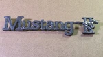 Original 1974-1978 Ford Mustang Ii Chrome Lh Fender Emblem #D5ZB-6942550-AA. Fixed Price $24.95.