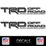 (2) Trd Off Road Decals Stickers Matte Black Vinyl Toyota Tacoma Tundra 4RUNNER. Fixed Price $11.49.