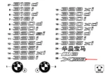 Bmw F10 Boot Lid Xdrive Sticker Badge 51147224615 2013OEM No Duties. Fixed Price $152.50.