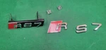 2016 2017 2018 Audi RS7 Front Grille Logo Badge Emblem Oem. Fixed Price $59.99.