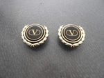 Ford/lincoln Circa 1980S? Roof Pillar Emblems E25B-54517A56-AD. Fixed Price $50.00.