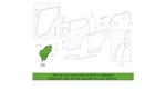 Toyota RAV4 19-25 Rear Left Door Access Service Cover New Oem 67842-0R060. Fixed Price $12.00.