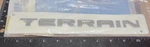 Nos Gmc Terrain Circa '2011-'2020 Rear Emblem 25795265 X259. Fixed Price $14.00.