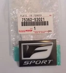 Lexus Oem Factory Drivers Side Fender F-sport Emblem 2011-2013 IS250 IS350. Fixed Price $52.02.