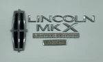 2007 - 2010 Lincoln Mkx Limited Edition Awd Rear Liftgate Emblem Badge Nameplate. Fixed Price $41.99.
