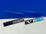 Vintage Pair Mopar Dodge Plymouth V8 Eight 2579612 Ornament Emblem Badge A5. Fixed Price $64.99.