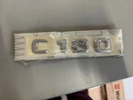 New C180 Trunk Lid Model Badge Emblem Genuine Mercedes W202 W203 817 12 15. Fixed Price $30.00.