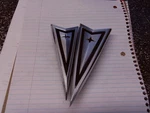 Trunk Lid 4412789 Front EMBLEM-1964-1965 Pontiac Gto & Lemans. Fixed Price $44.90.