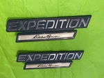 97-99 Ford Expedition Eddie Bauer F75B-16702-AA Emblem F75B-16703-AA Oem Pair !. Fixed Price $19.95.