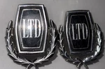 Set 2 Original Ford Ltd Roof Sail Panel Emblems D5AB 53517A56-BB Free Ship. Fixed Price $29.00.