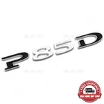 Tesla Rear Liftgate Model P85D Nameplate Logo Badge Emblem Sport Chrome Black. Fixed Price $16.99.