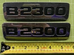 94-01 Mazda B2300 Chrome Side Fender Emblem Logo Badge Symbol Used Oem Set Of. Fixed Price $29.99.