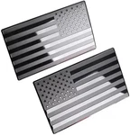 Metal American Flag Emblem Black Decal,for Car, Truck Suv. Fixed Price $11.45.