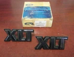 1973-79 Nos Ford F-series Truck Xlt Bed Side Nameplates. Fixed Price $65.00.