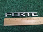 11 12 13 Kia Forte Emblem Nameplate Rear Trunk Chrome 863101M000 5S1. Fixed Price $15.99.