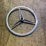 Genuine Mercedes Boot Star Emblem Badge W123 S123 W126 1237580158. Fixed Price $38.65.
