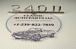 Mercedes Benz W123 240D 1238170515 Oem Trunk Emblem Badge Chrome Classic. Fixed Price $35.00.