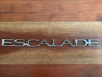 Oem Gm Escalade Liftgate Badge 15031387 Cadillac 1999-2000. Fixed Price $18.99.