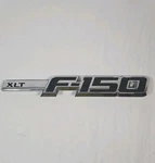 2009-2014 Ford "F-150 Xlt" Plastic Left Fender Emblem P/n BL34-16B115-AA. Fixed Price $12.99.