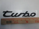 Porsche 944 Turbo 951 Black " Emblem Brand New Genuine. Fixed Price $104.60.