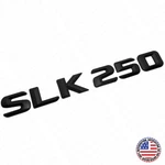 2015 Slk 250 Amg Letter Emblem Trunk Logo Nameplate Badge Decorate Matte Black. Fixed Price $17.99.