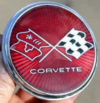 1975 1976 Chevrolet Corvette Fuel / Gas Door Starburst Emblem Oem Gm 358737. Fixed Price $110.00.